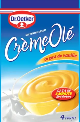 Crème Olé de vanilie