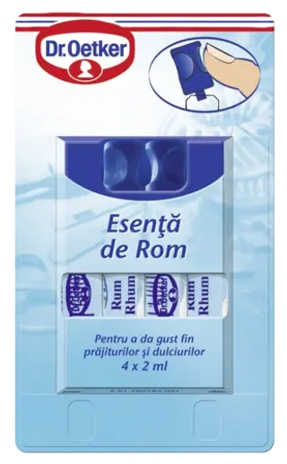 Esență rom Dr. Oetker - fiolă (1 linguriţă)