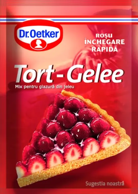 Tort Gelee roșu Dr. Oetker