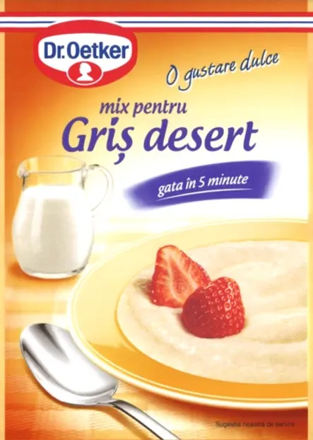 Griș desert Dr. Oetker