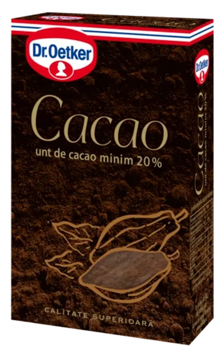 Cacao - Unt de cacao minim 20% Dr. Oetker