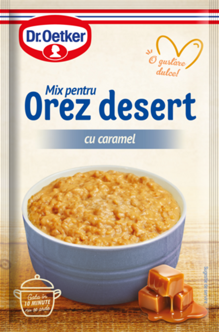 Dr. Oetker Orez desert cu caramel