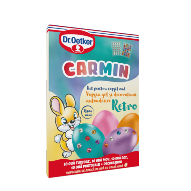 Dr. Oetker Carmin kit gel Retro