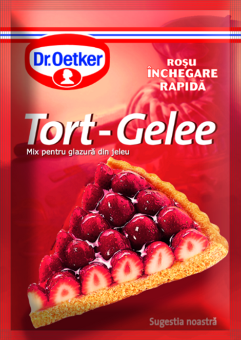 Dr. Oetker Tort-Gelee roşu