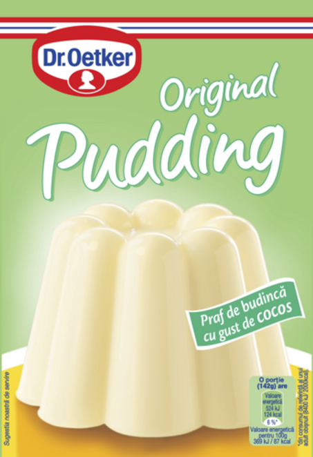 Dr. Oetker Praf de budincă cu gust de cocos