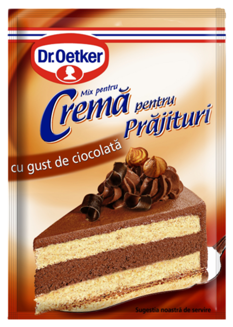 Dr. Oetker Cremă pentru prăjituri cu ciocolată