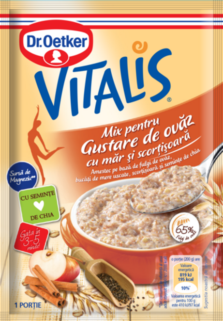 Dr. Oetker Gustare de ovăz cu măr și scorțișoară