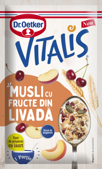 Dr. Oetker Musli cu Fructe din Livadă