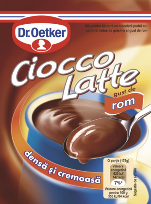 Dr. Oetker Ciocco latte rom
