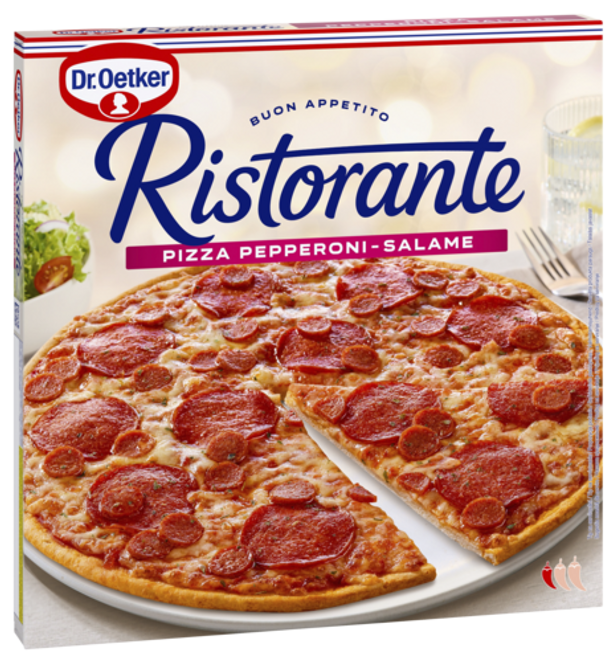 Dr. Oetker Pizza Pepperoni Salame