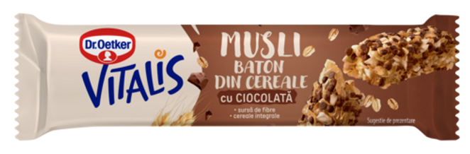 Dr. Oetker Vitalis Baton cereale ciocolata