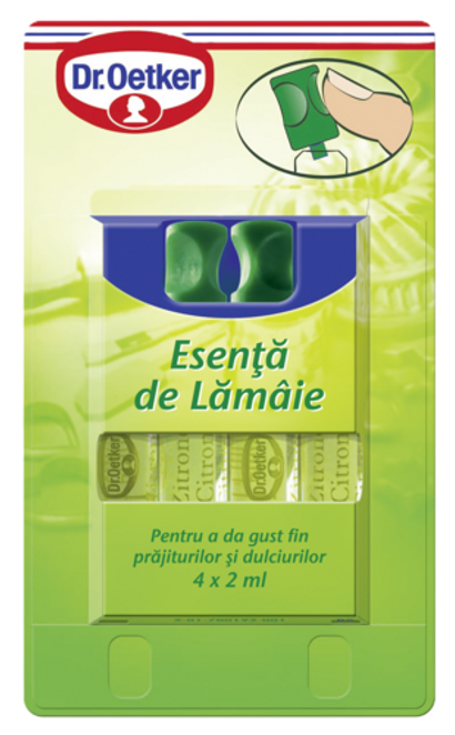 Dr. Oetker Esenţă de lămâie 4x2ml