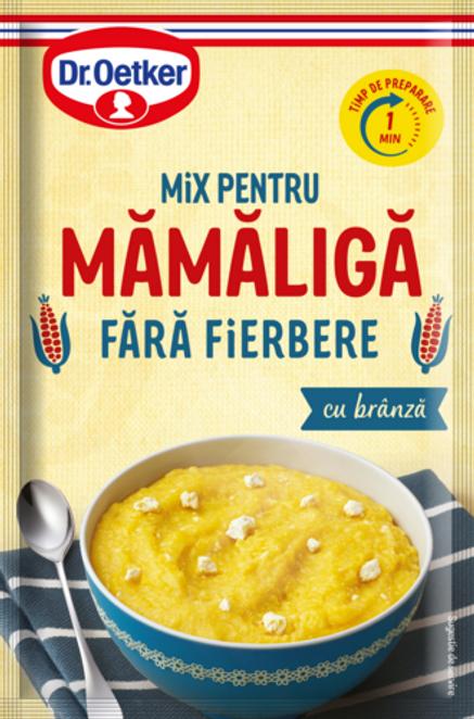 Dr. Oetker Mămăliga fără fierbere cu brânză