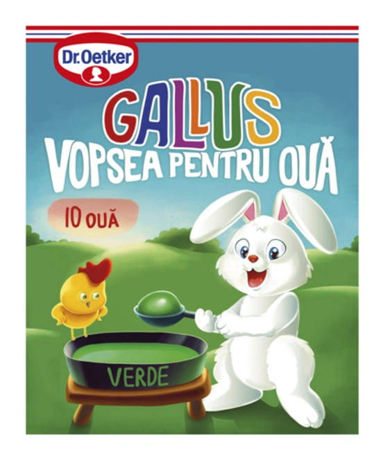 Dr. Oetker Gallus verde