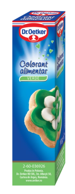 Dr. Oetker Colorant alimentar verde