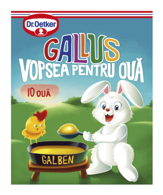 Dr. Oetker Gallus galben