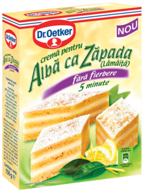 Dr. Oetker Cremă pentru Albă ca Zăpada