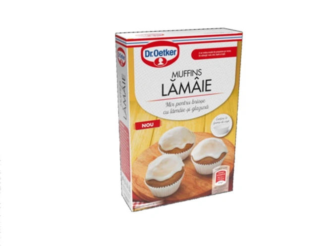 Dr. Oetker Muffins cu Lămâie