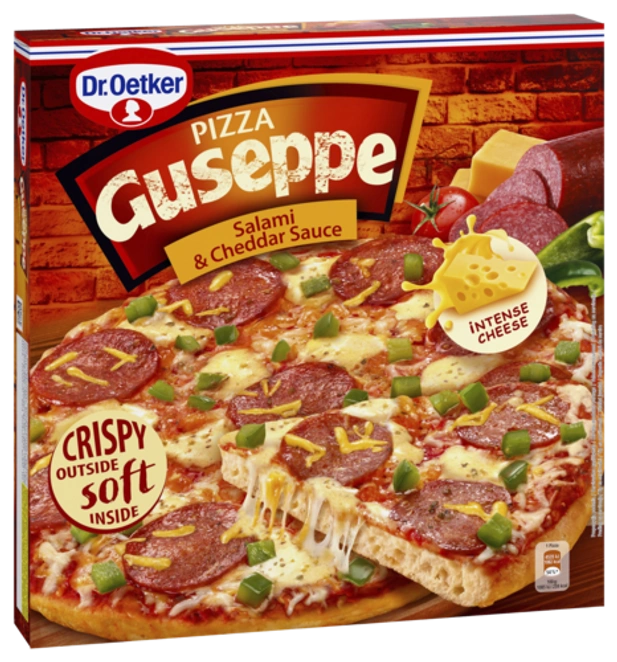 Dr. Oetker Guseppe Salami Cheddar Sauce