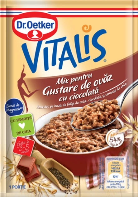 Vitalis Gustare de ovăz cu ciocolată