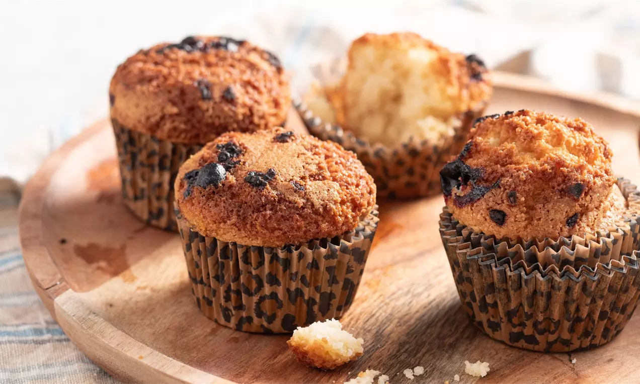 Brioșe cu Vanilie la Air Fryer